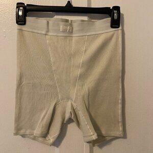 SKIMS Cotton Rib Bone Boxer